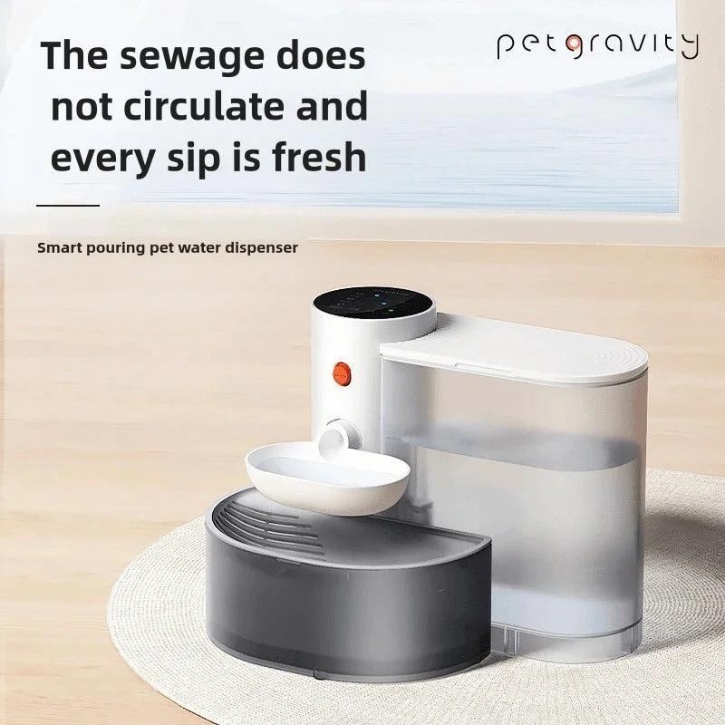 Smart Pet Water Dispenser – Auto-Flowing & Self-Cleaning