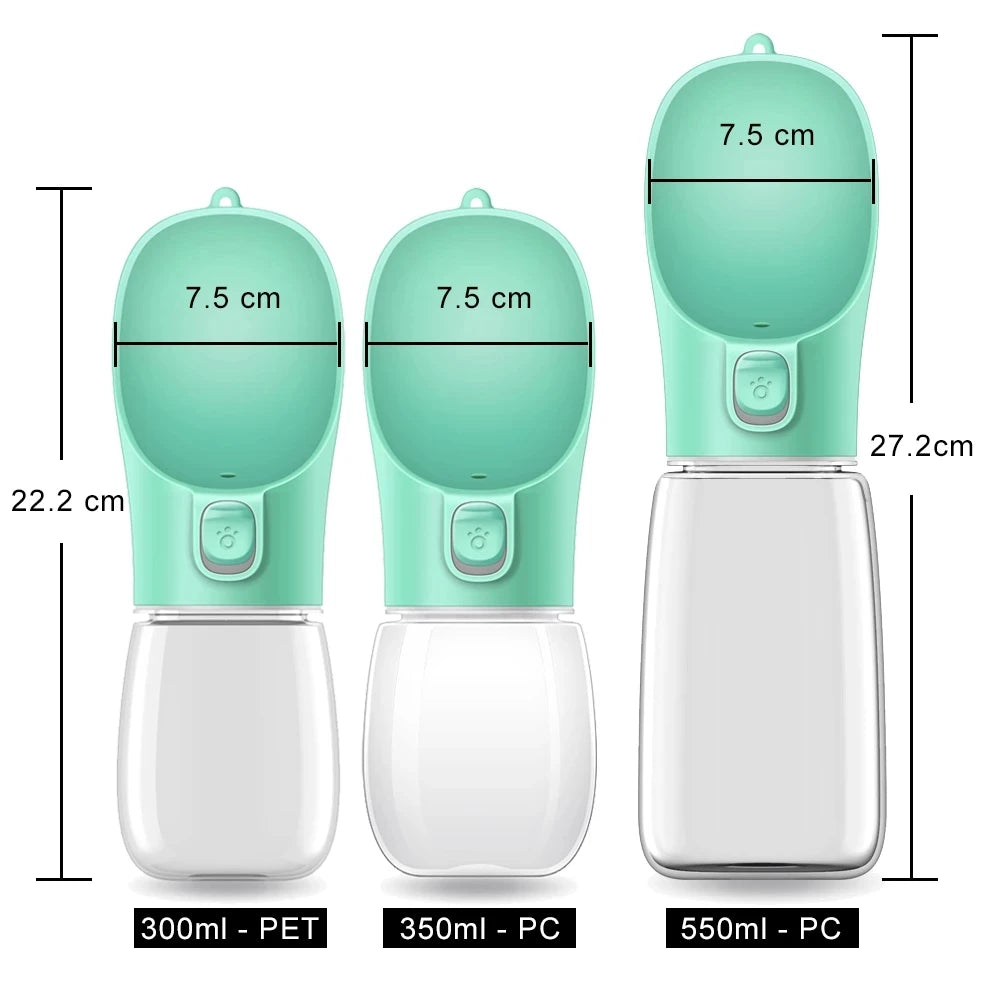 EazyPets Portable Dog Water Bottle – Leakproof & On-the-Go